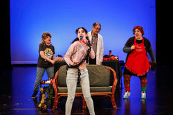 Sam Katz, Vikki Martin, Robert Baumgardner, Evie Aronson. Photo: Sorcha Augustine