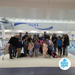 Monica Ospina swim team