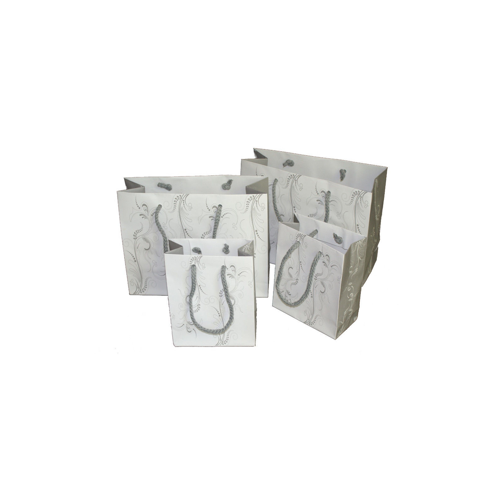 Tote Bag White/Grey - Large (200pcs)