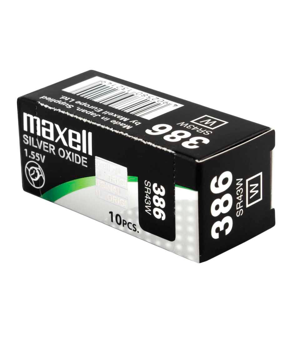 Maxell 386 (SR43W) Pack 10