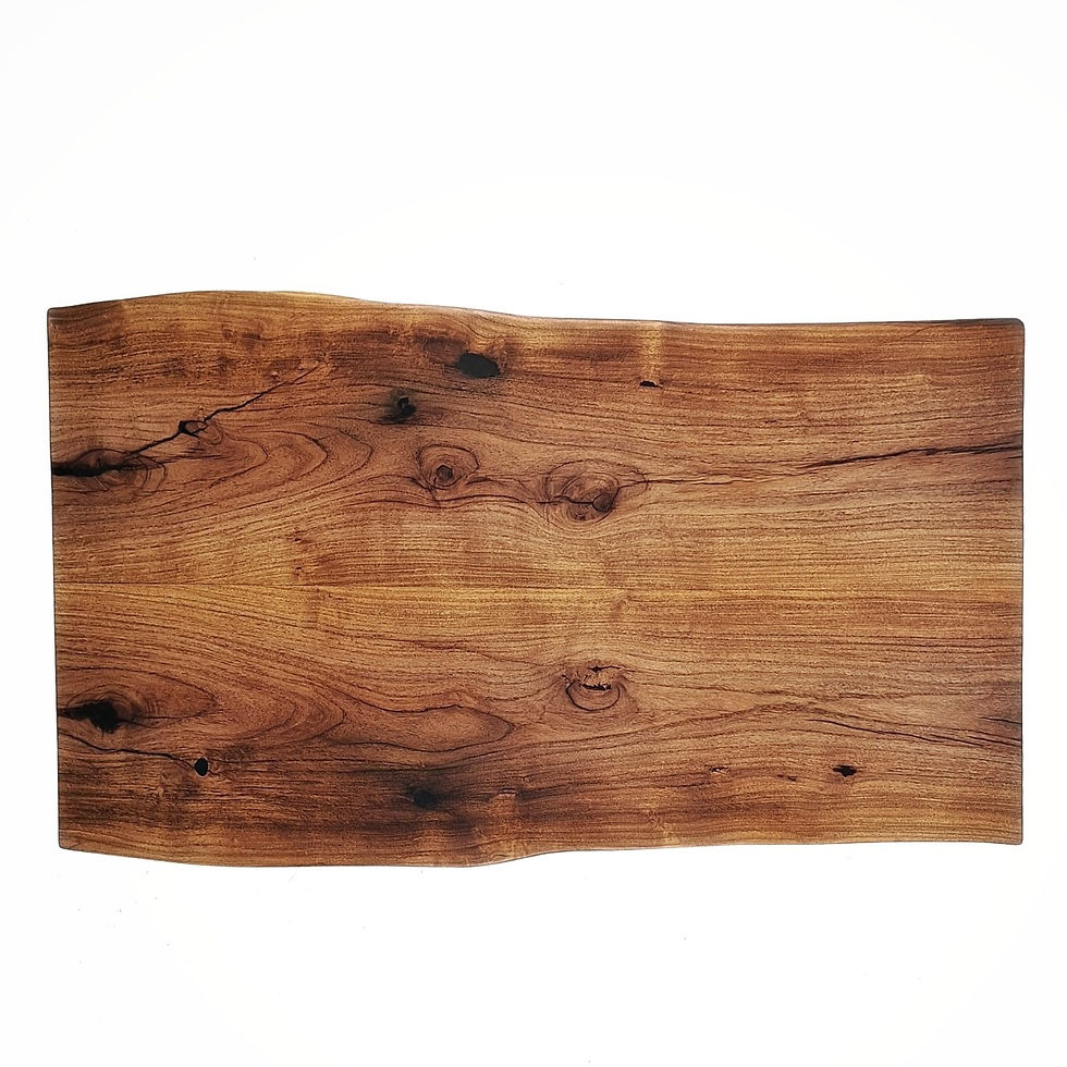 Thumbnail: Live-edge Book matched Mesquite Coffee Table top