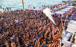 party on the beach salento lecce sea