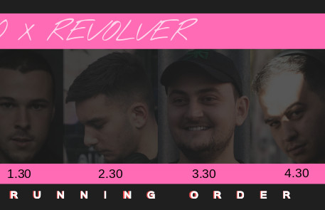 Set times for Arteq x Revolver