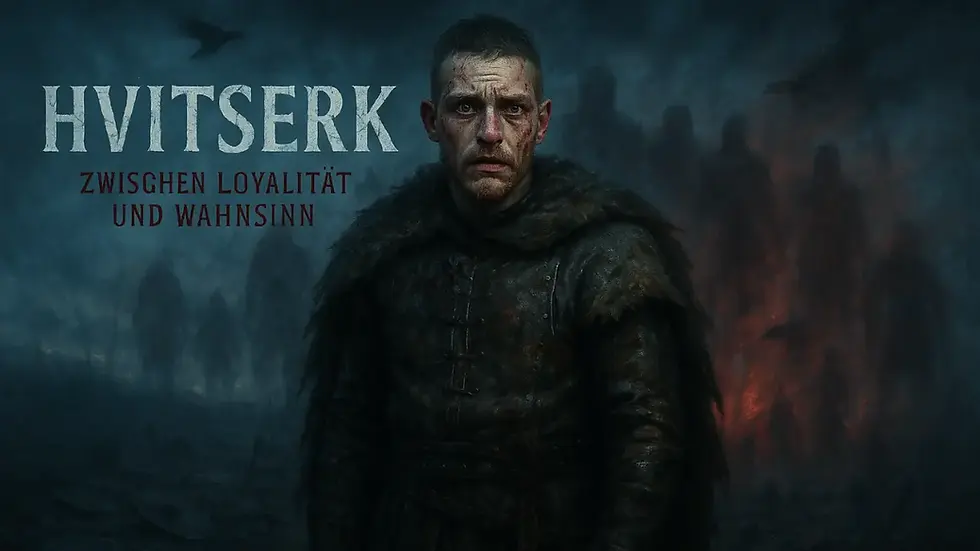 Darstellung von Ragnar Lodbrok's Sohn Hvitserk