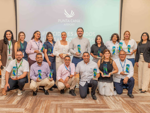 Aeropuerto de Punta Cana premia la excelencia de sus aerolíneas y aliados