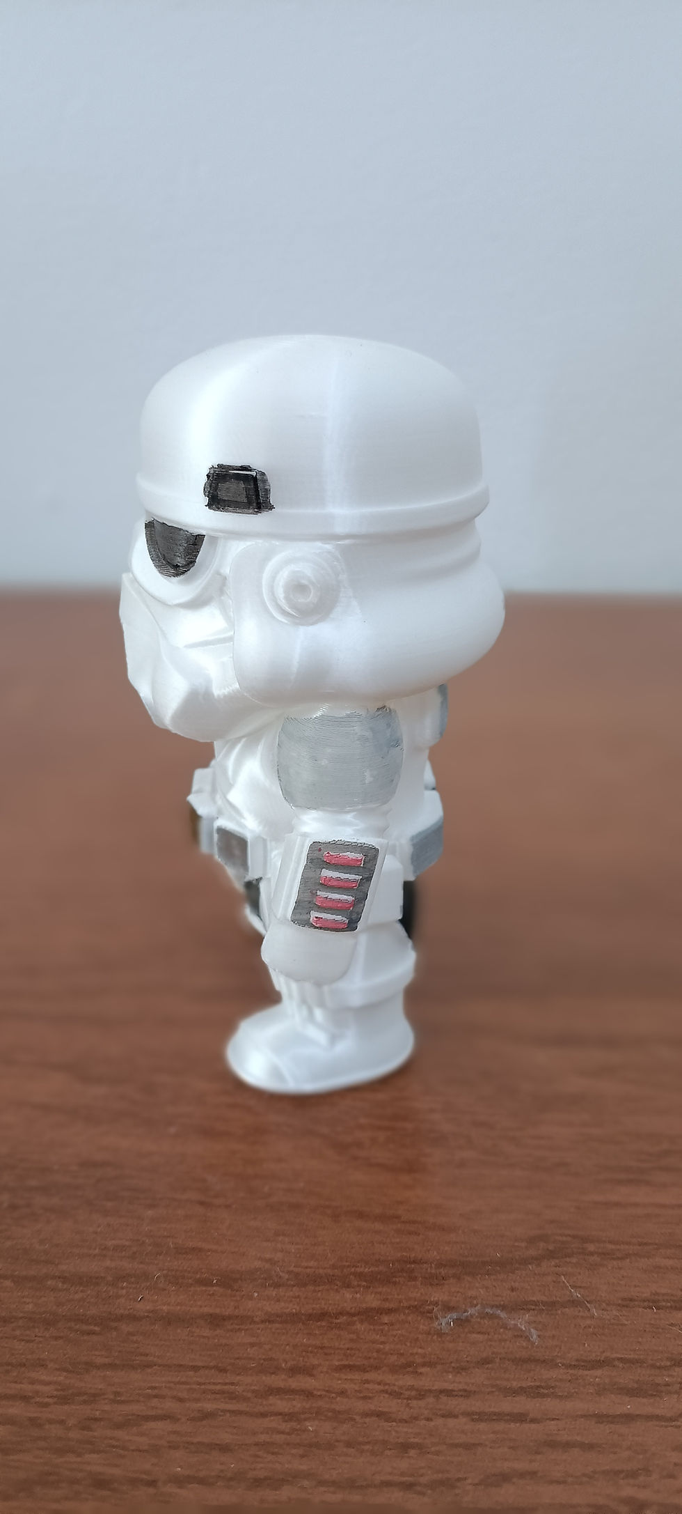 Miniatura: Boneco Star Wars fofo Stormtropper 12 cm (sem pintura)