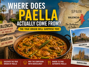 Where Paella Comes From : The Real Story Behind Spain's Most Famous Dish