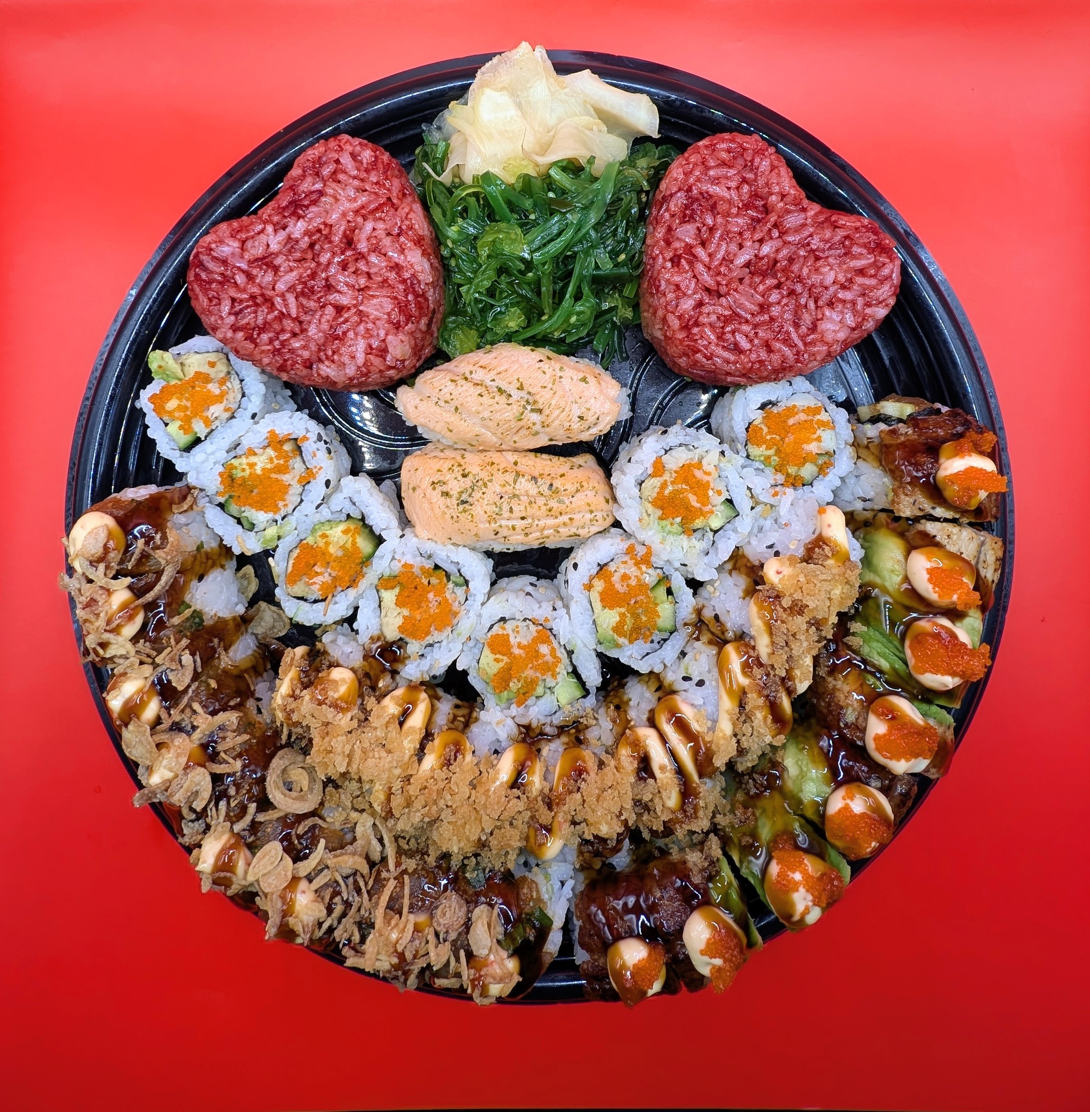 Arranged Food and Objects