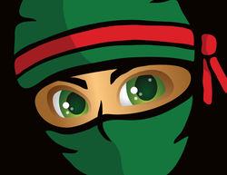 GREEN NINJA EYES