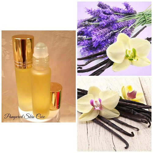 Lavender Vanilla Essential Oil Blend pamperedskincare