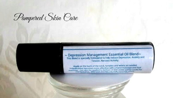 Thumbnail: Depression Management Essential Oil Blend discontinued black bottle