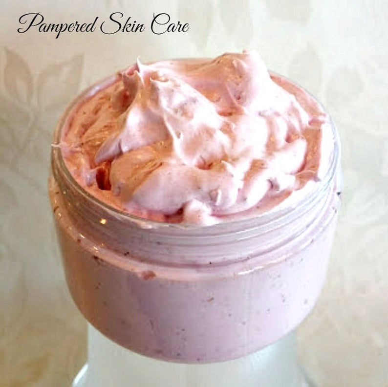Thumbnail: Whipped Rose Petal Skin Wash top view
