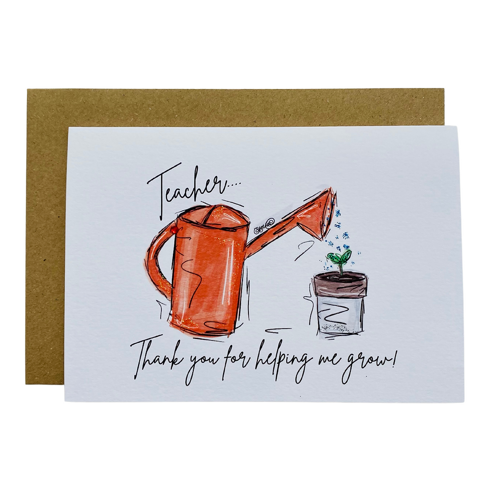 Teacher Helping Me Grow