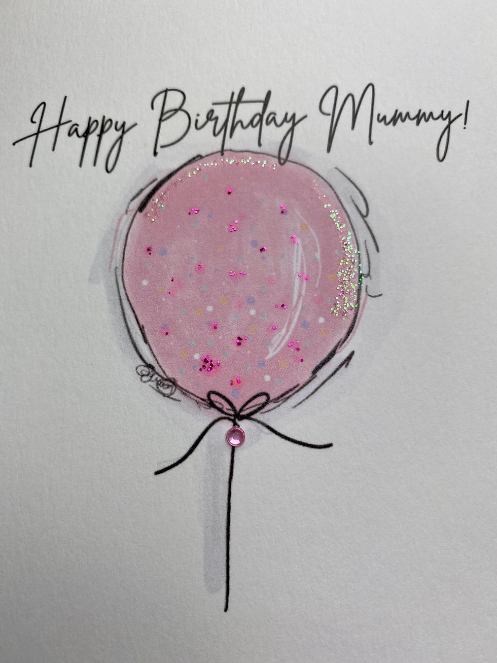 Thumbnail: Balloon Mummy Card