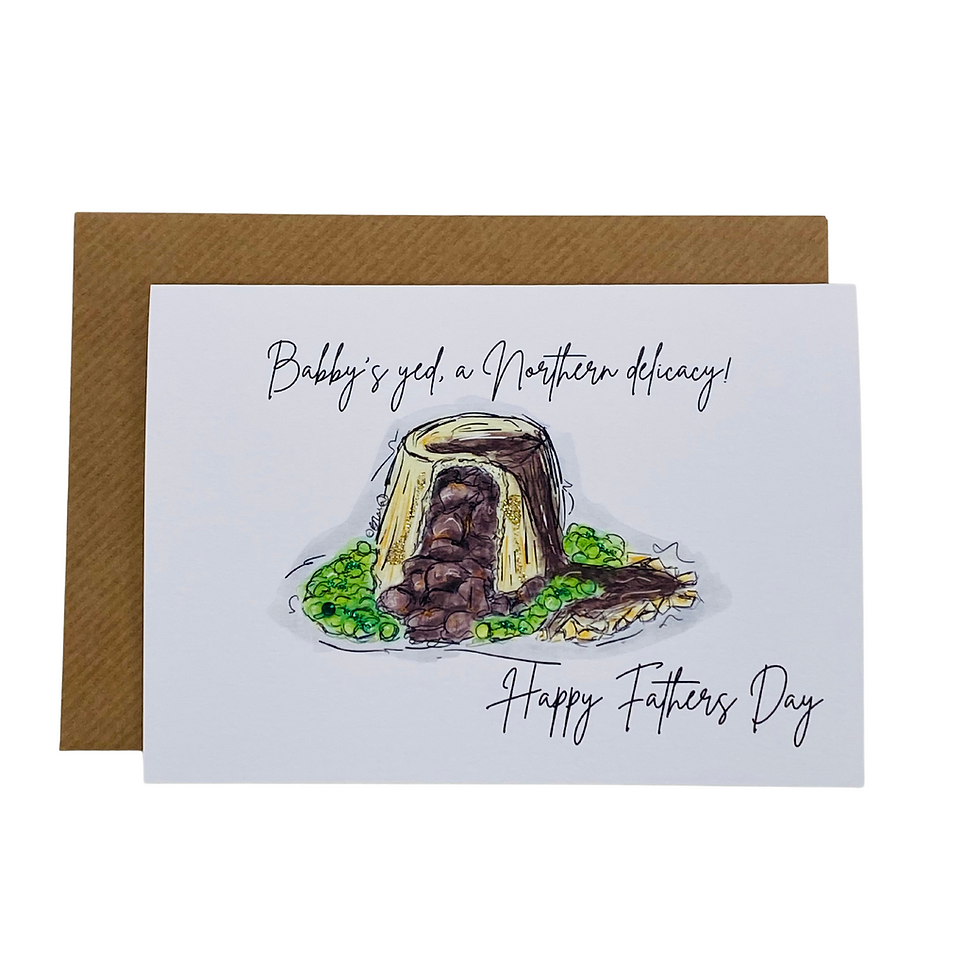Father's Day Babby's Yed Card