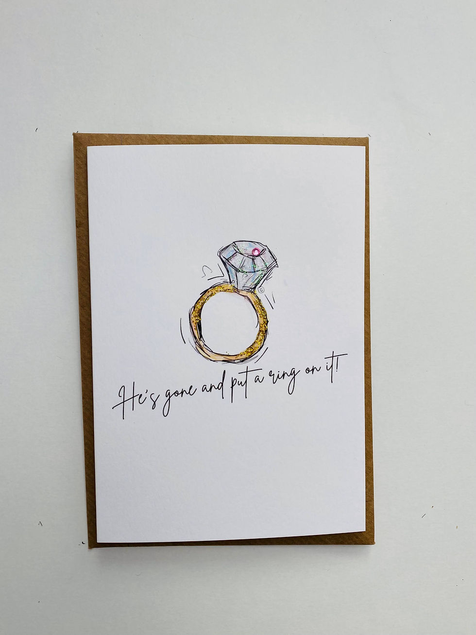 Thumbnail: He's Put A Ring Card