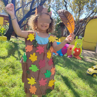 autumn role play in nature