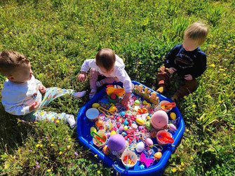 messy play for babies