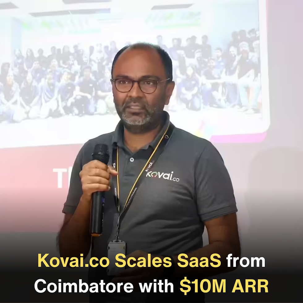 Kovai.co Scales SaaS from Coimbatore with $10M ARR