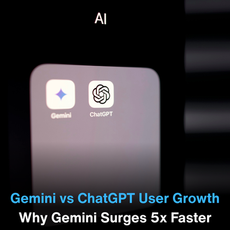 Gemini vs ChatGPT User Growth: Why Gemini Surges 5x Faster