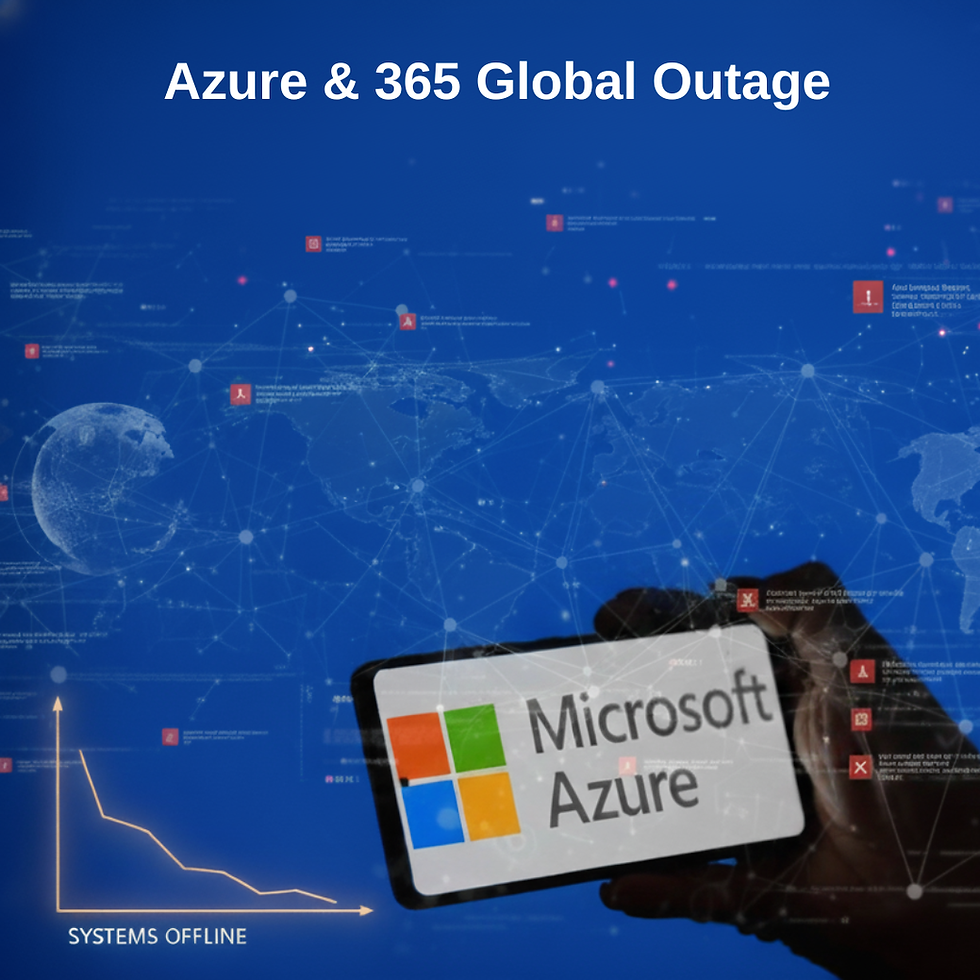 Microsoft Azure & 365 Global Outage: When the Cloud Falls — Lessons for the Modern Enterprise