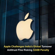 Apple Challenges India’s Global Turnover Antitrust Fine Risking $38B Penalty