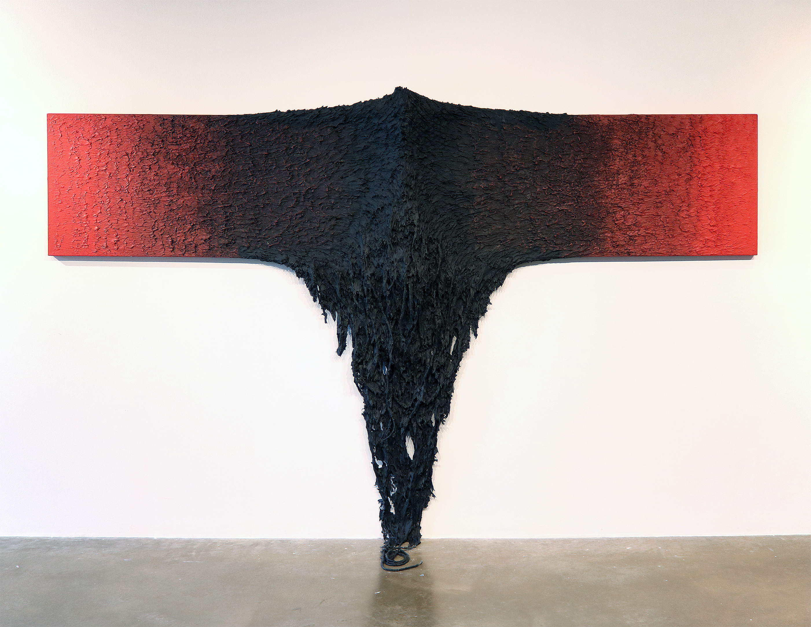 Untitled (Caulk Painting)