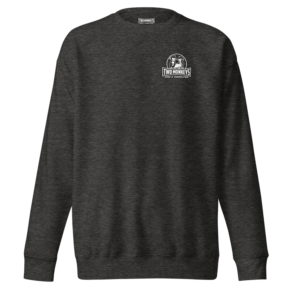 Thumbnail: Classic White Logo Unisex Premium Sweatshirt
