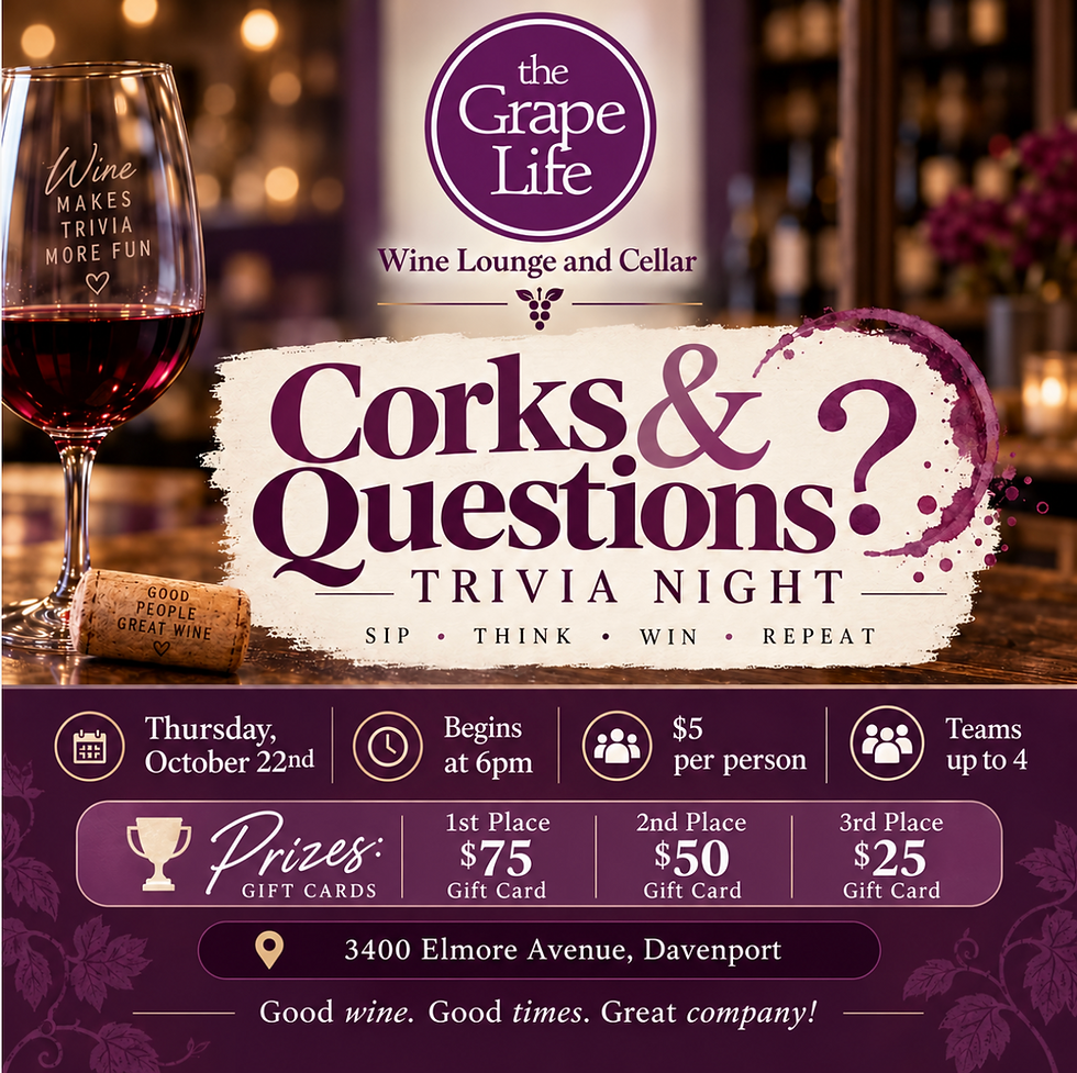 Corks & Questions Trivia Night!