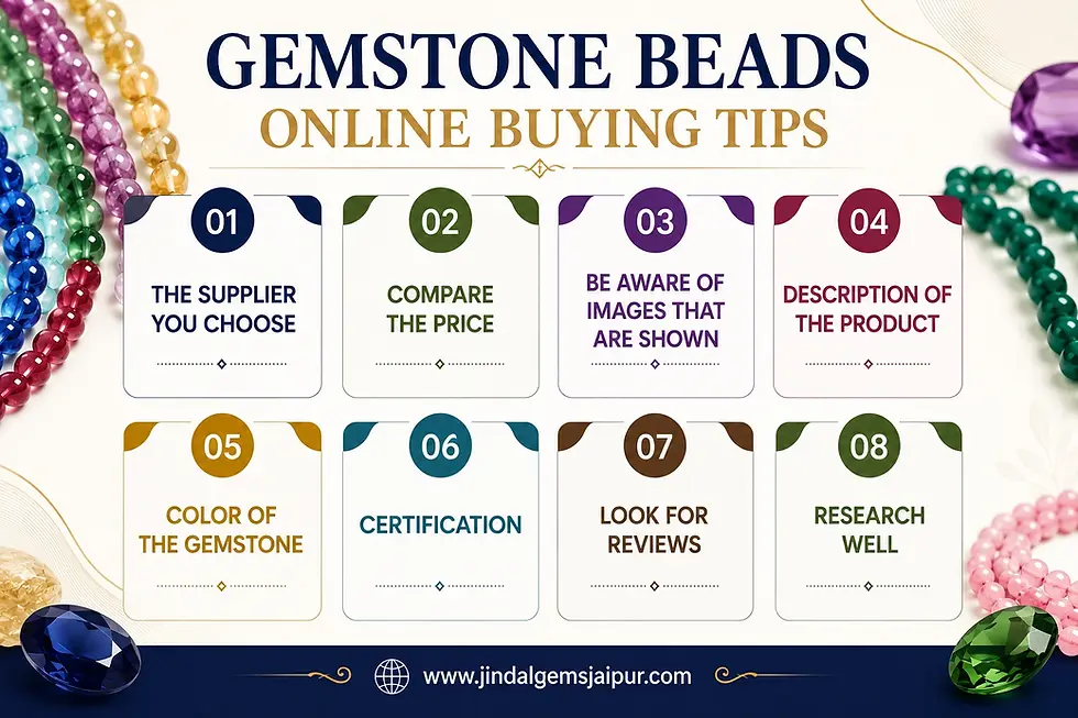 Gemstone Beads Online Buying Tips