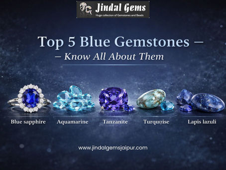 Top 5 Blue Gemstones – Know All About Them