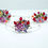 Miniatura: Oval Multi-Flower Bangle