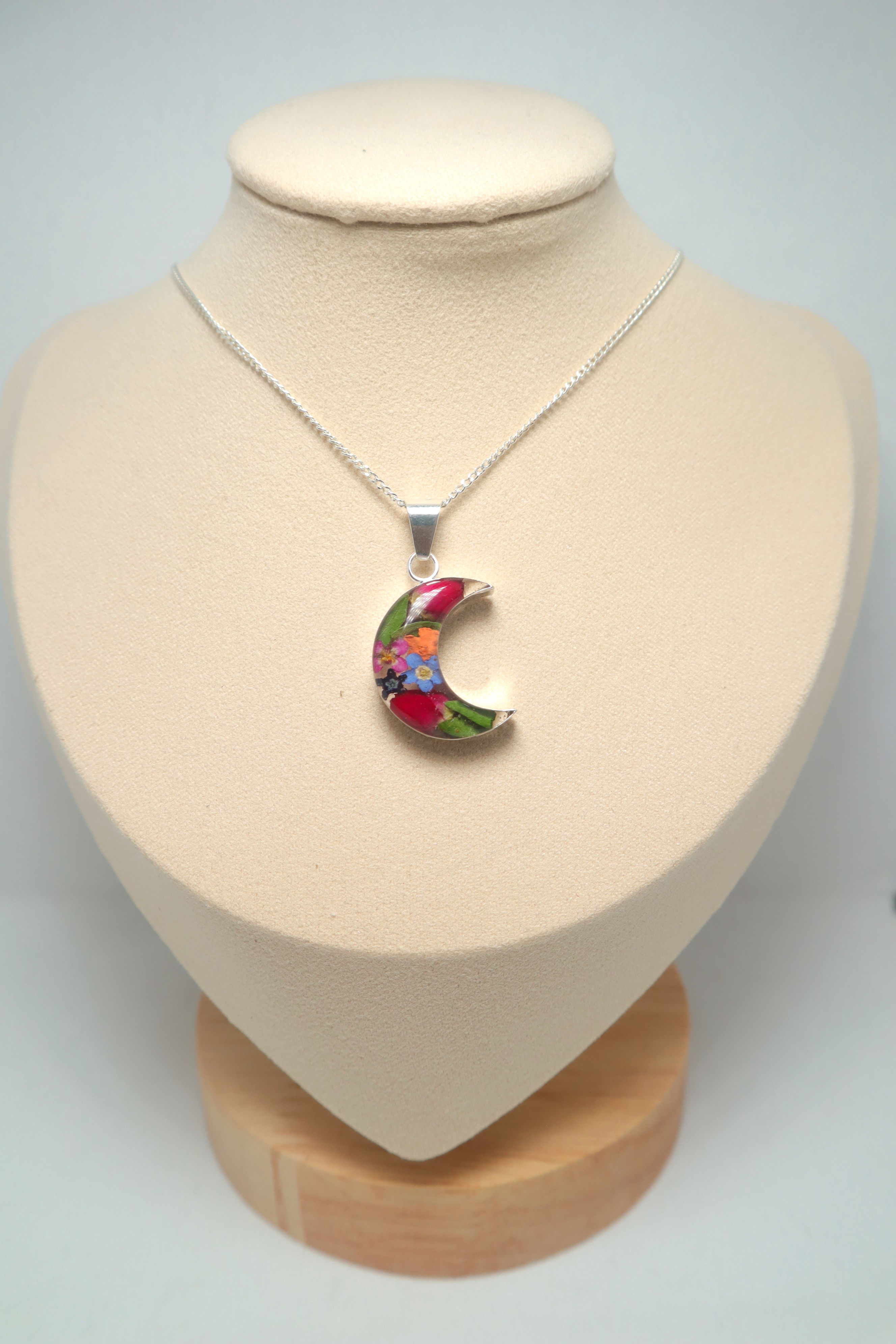 Moon Multi-Flower Necklace