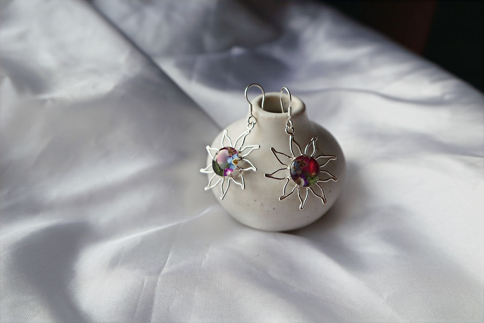 Miniatura: Multiflower Sol Earrings