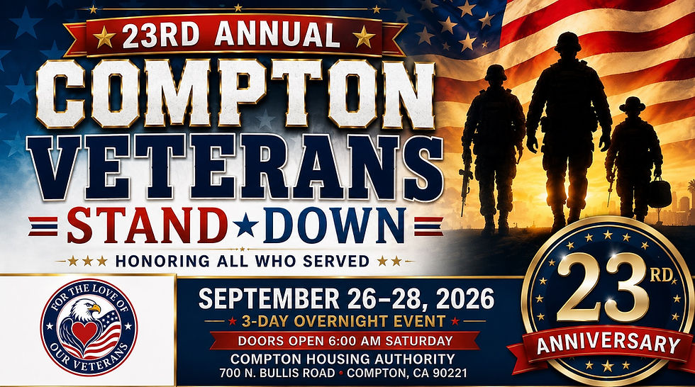 23rd Annual Compton Veterans Stand Down
