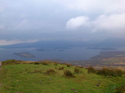 View at the Loch Lomond