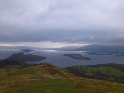 View at the Loch Lomond