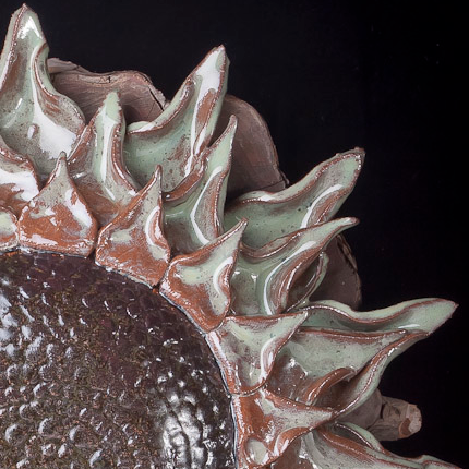 Thumbnail: Textured Turquoise Fancy Sunflower
