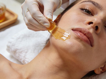 Face waxing