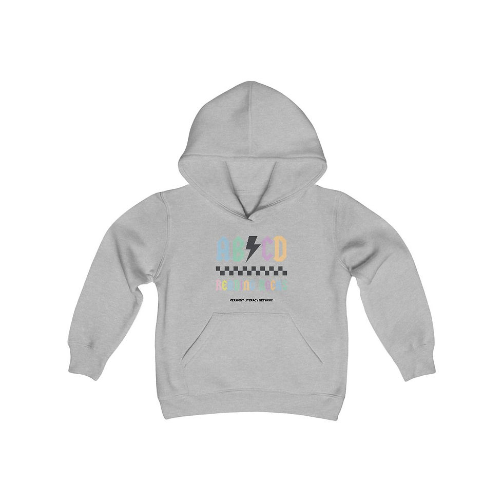 Thumbnail: ABCD Reading Rocks | Kids Hoodie Sweatshirt