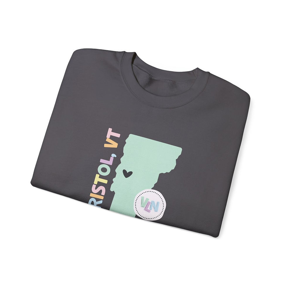 Thumbnail: Bristol, VT | VLN | Adult Crewneck Sweatshirt