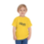 Thumbnail: Vermont Literacy Network | Black Lettering | Toddler Tee Shirt