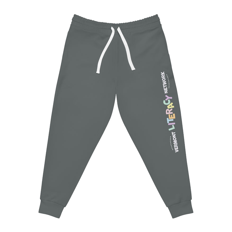 Thumbnail: Vermont Literacy Network | Adult Athletic Jogger Sweatpants