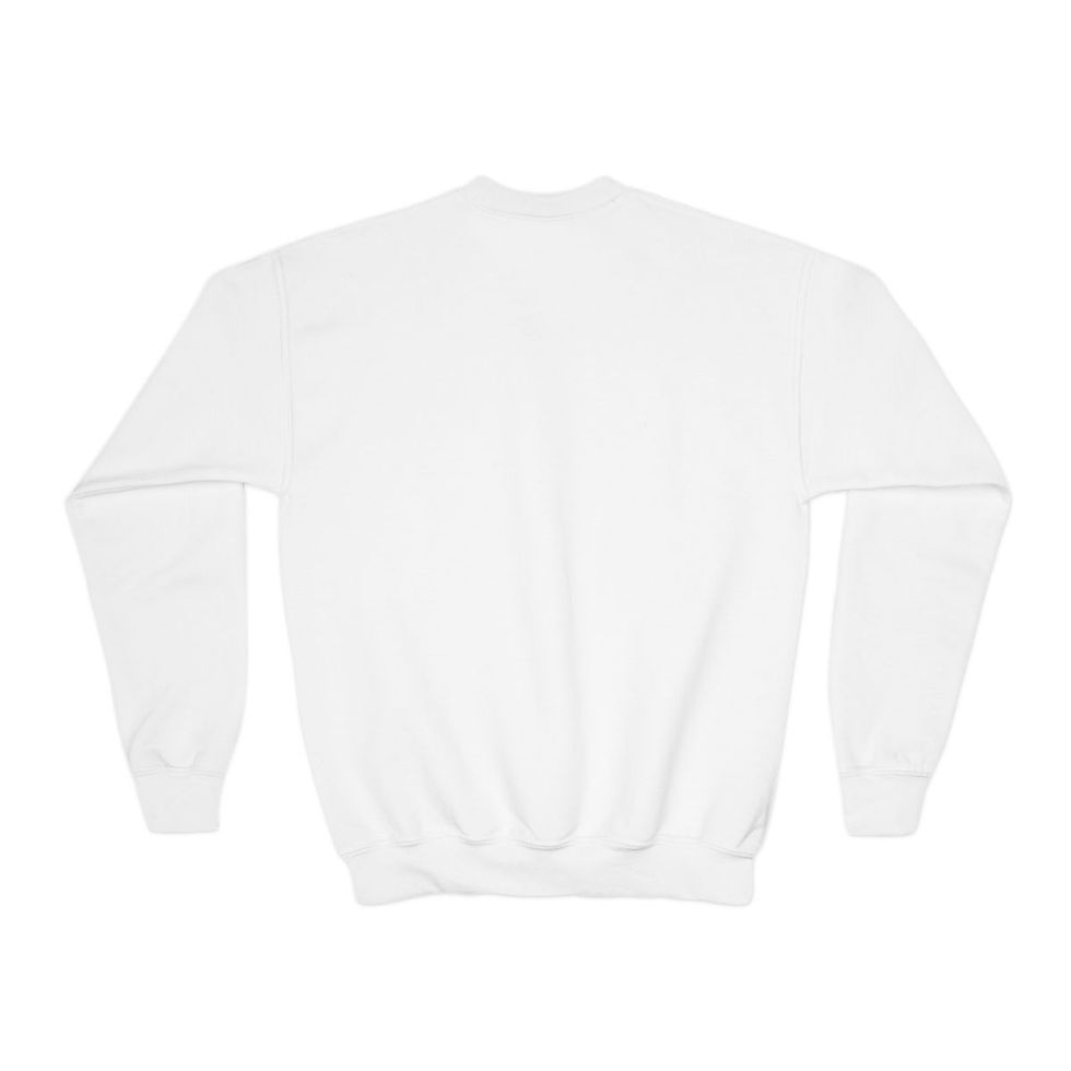 Thumbnail: Vermont Literacy Network | Black Lettering | Kids Crewneck Sweatshirt
