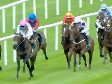 Runners in the Pretty Polly Stakes at the Curragh