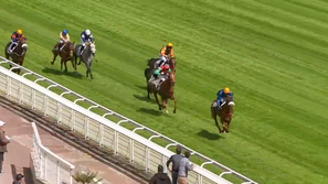 Nathalie Jolie on her way to winning the Prix Wild Monarch (Pouliches) at Auteuil