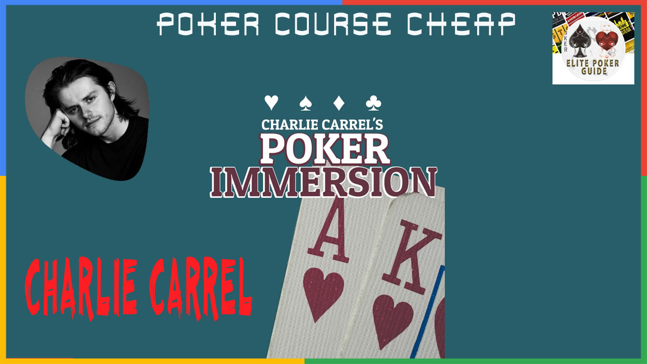 CHARLIE CARREL EPIPHANY - POKER IMMERSION