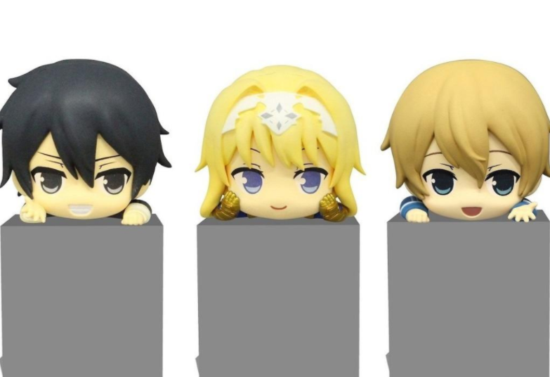 Sword Art Online: Alicization Hook Figure ft. Kirito , Alice , Eugeo
