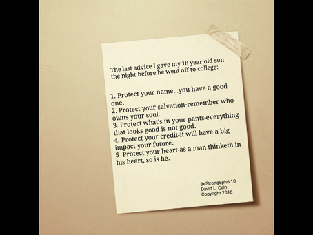 Five things to protect