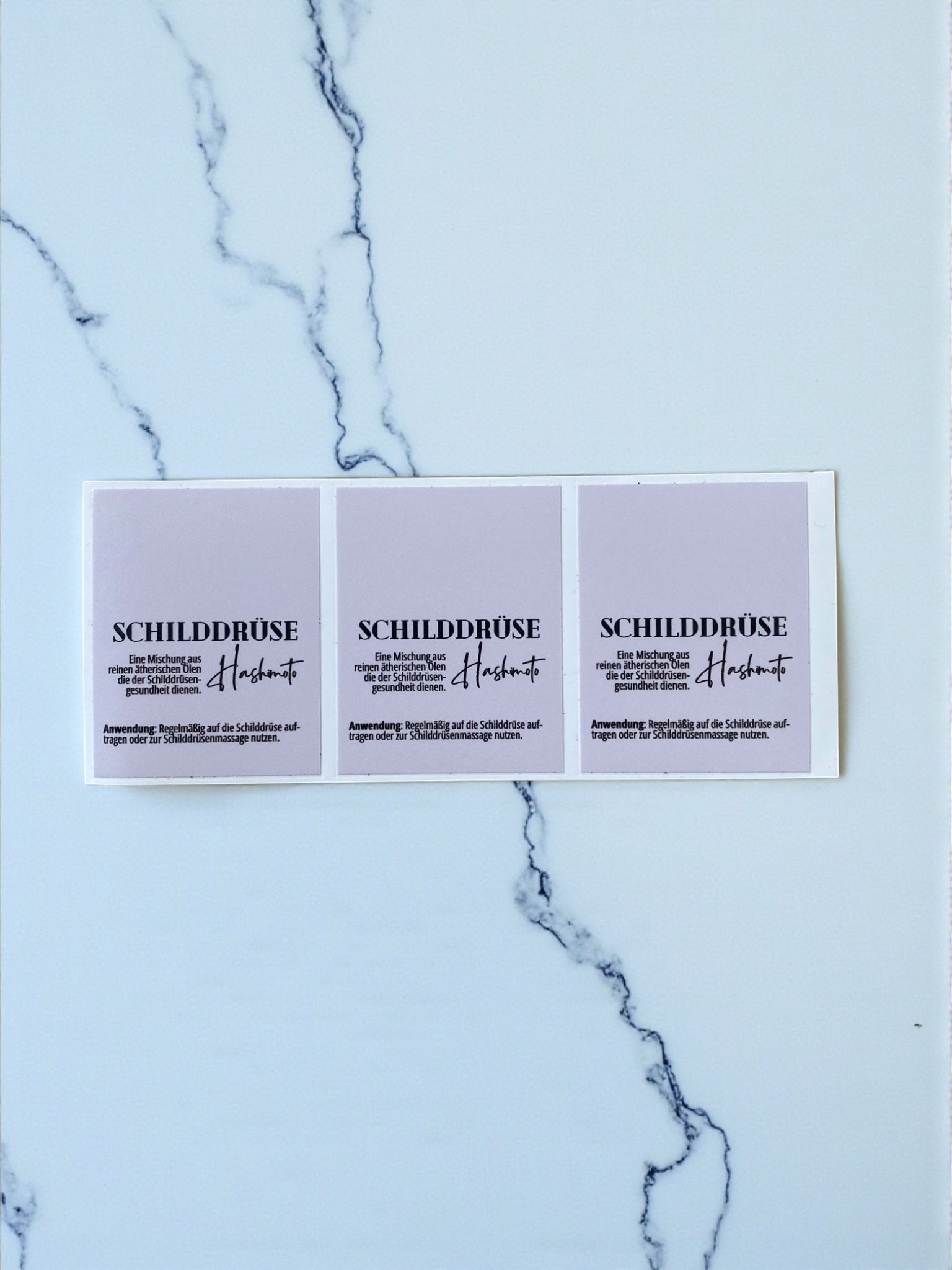 Roll on-Sticker "Schilddrüse Hashimoto"